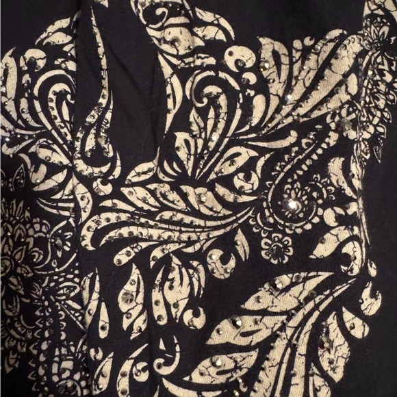 Vocal Sleeveless Skull Tank Top with Rhinestones NWOT medium - Picture 3 of 6